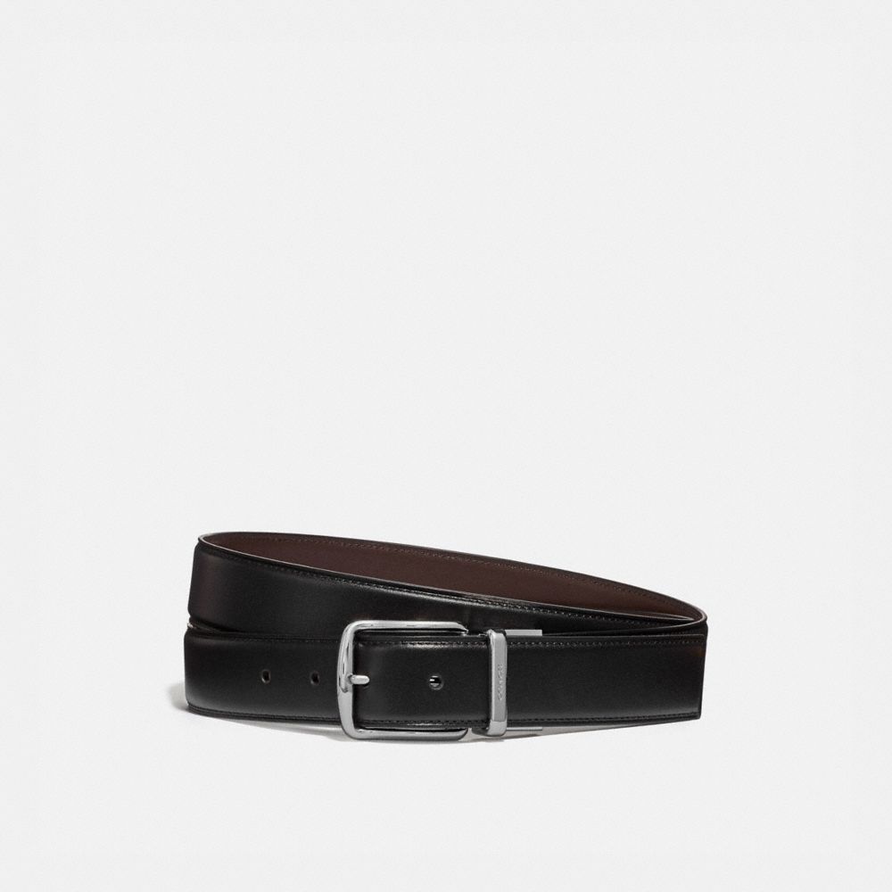 Black/Chestnut Coach Harness Buckle Cut To Size Reversible Belt, 32 Mm | COH866998