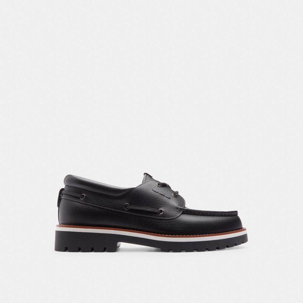 Black Coach Benson Boat Shoe | COH866823