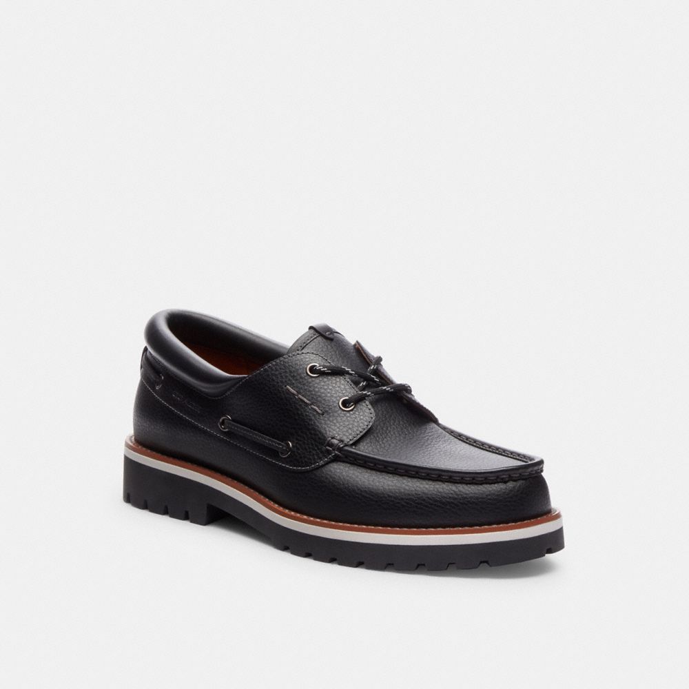 Black Coach Benson Boat Shoe | COH866823