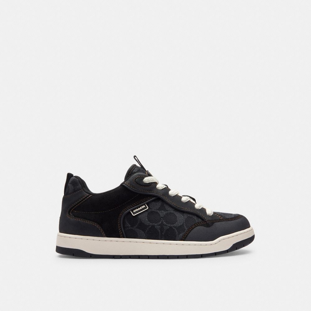 Black Coach C203 Sneaker | COH866803
