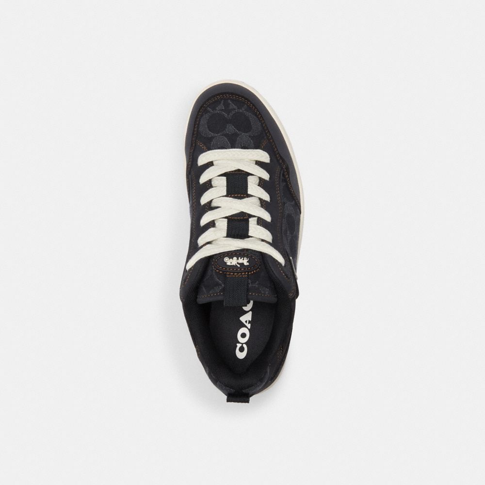 Black Coach C203 Sneaker | COH866803