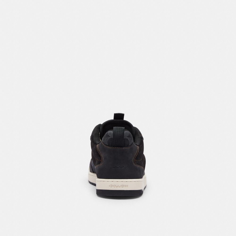 Black Coach C203 Sneaker | COH866803