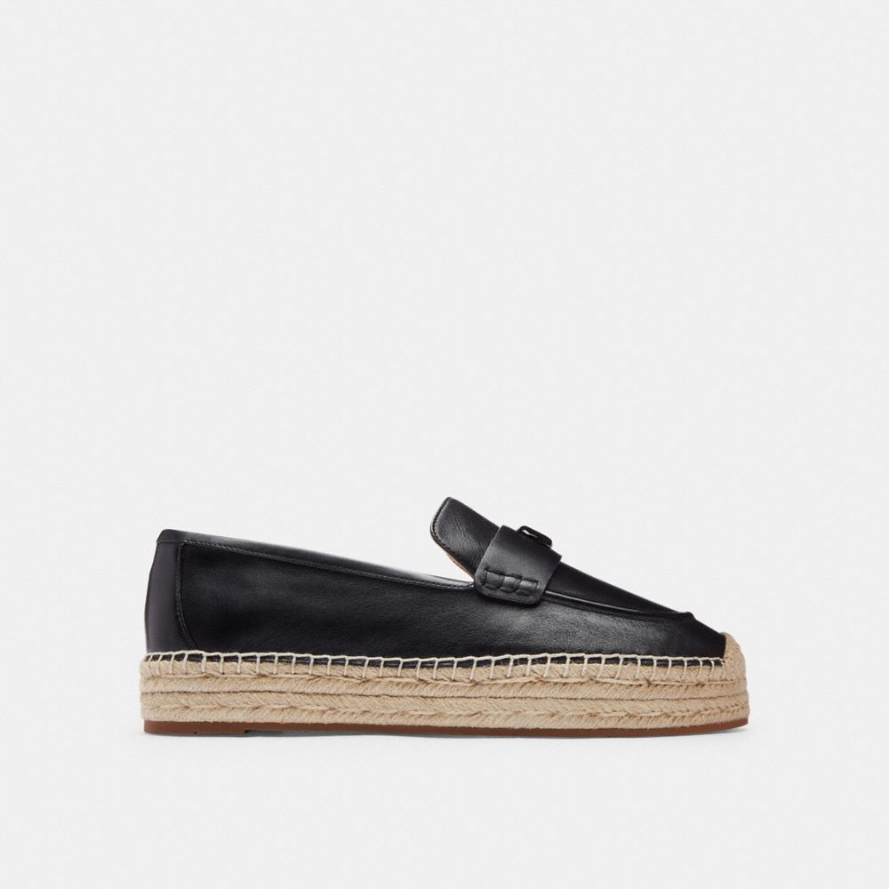 Black Coach Camilla Espadrille | COH865769