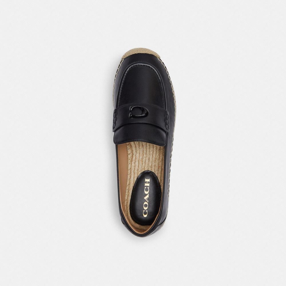 Black Coach Camilla Espadrille | COH865769