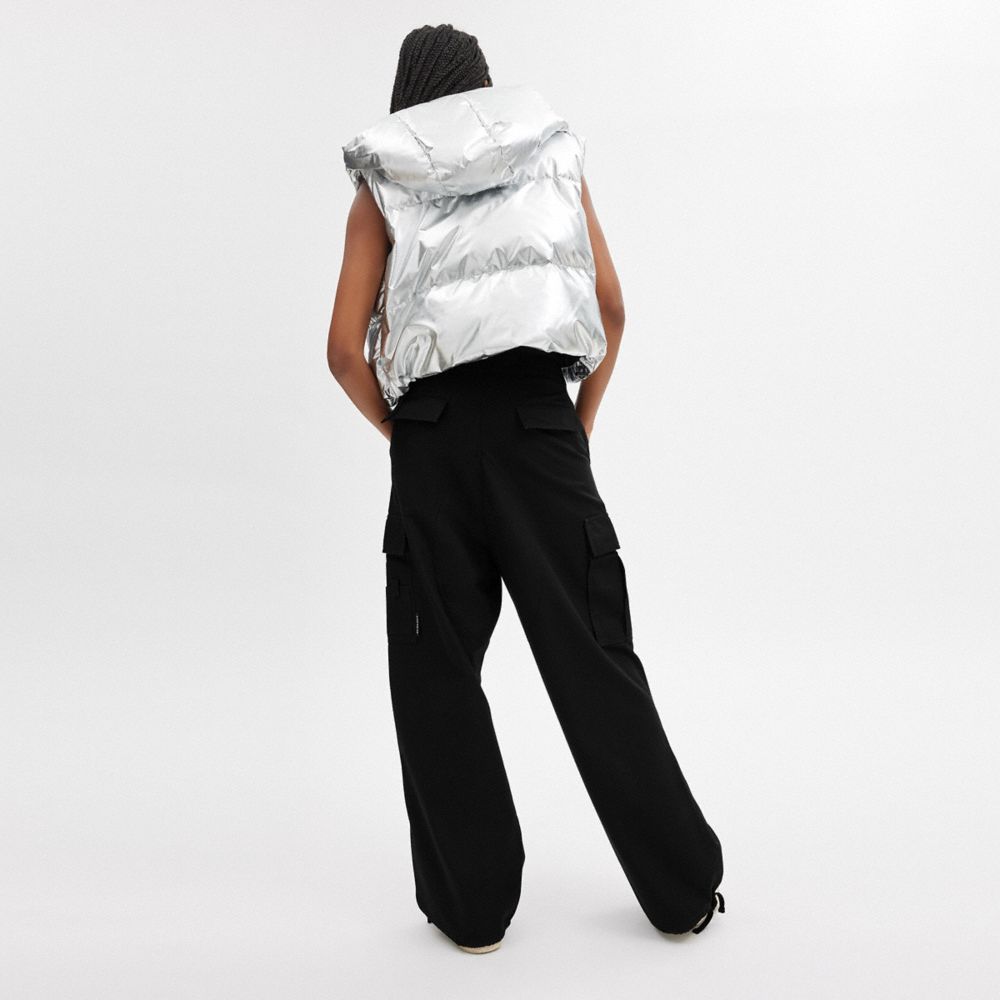 Black Coach Cargo Pants | COH866031