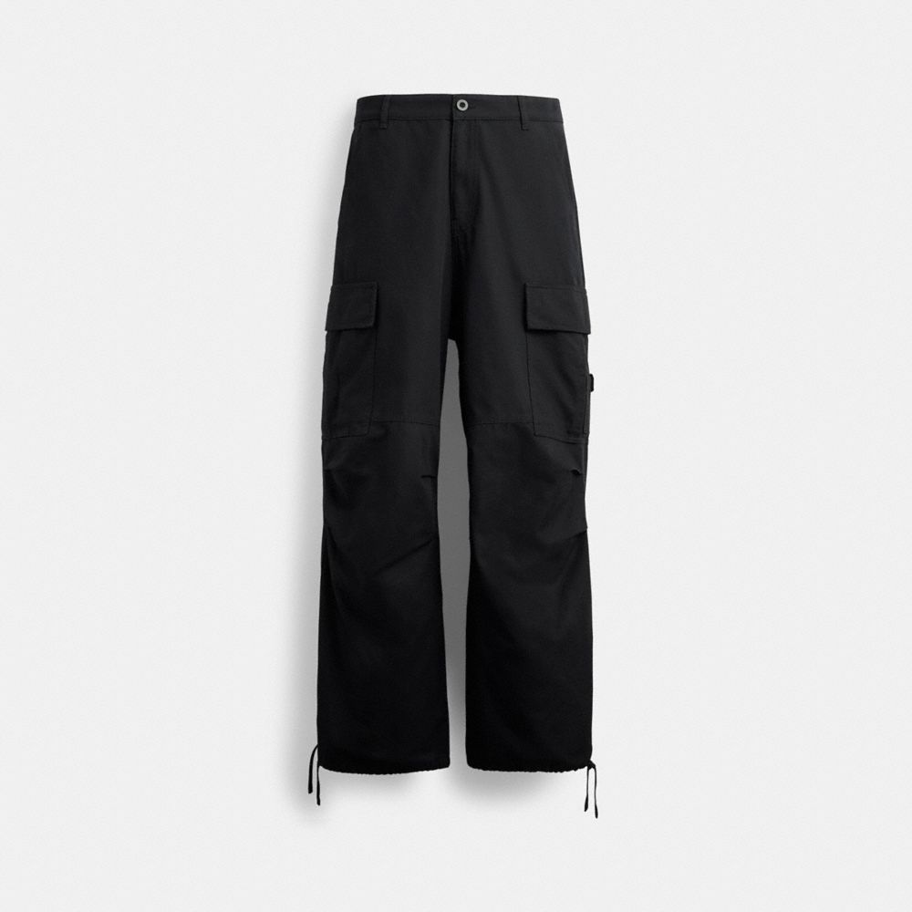Black Coach Cargo Pants | COH866031