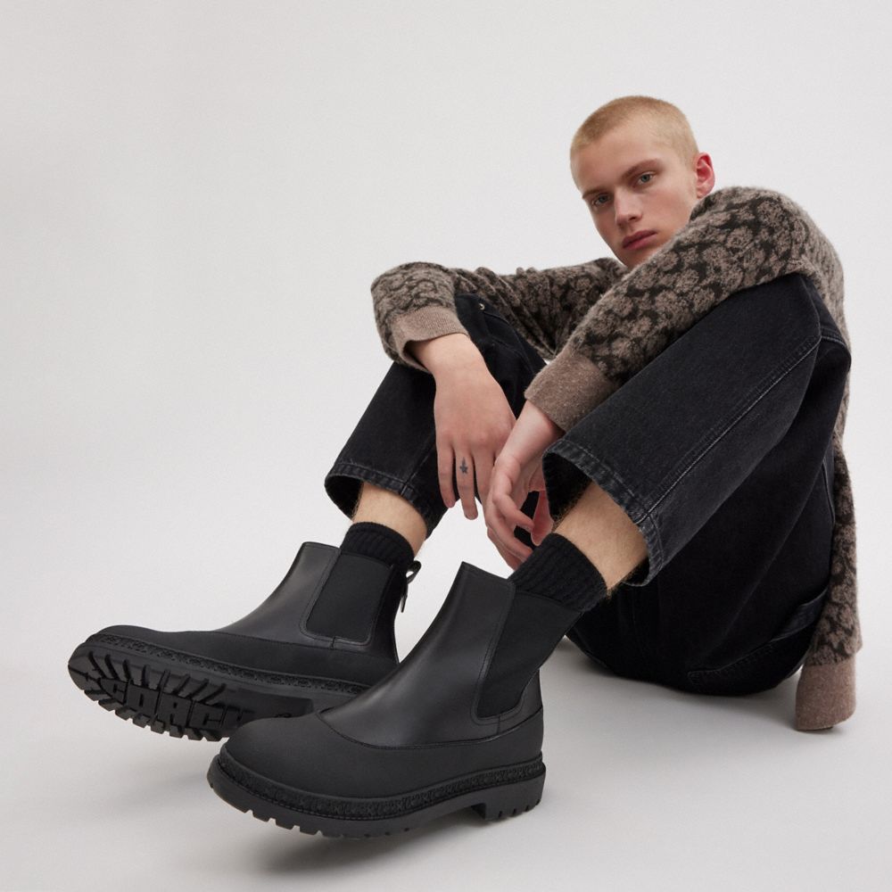 Black Coach Carver Boot | COH866852