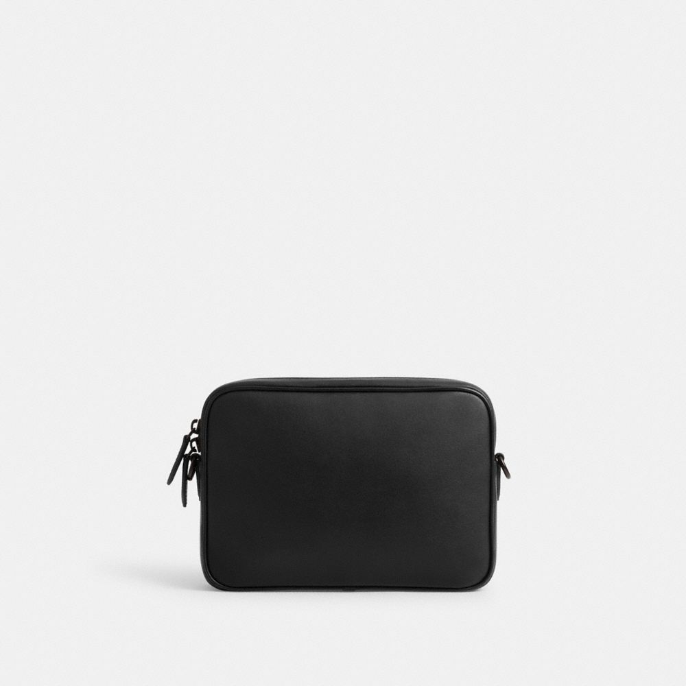 Black Coach Charter Flap Crossbody 24 | COH866613