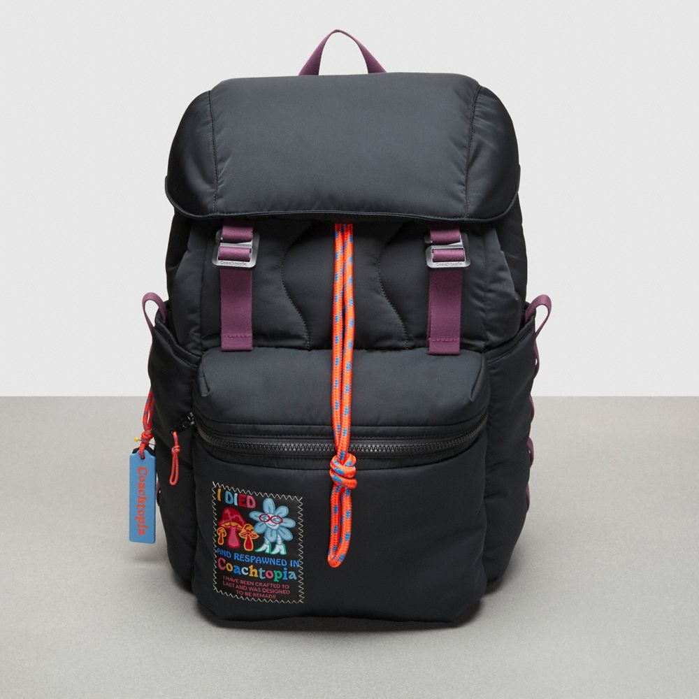 Black Coach Coachtopia Loop Backpack | COH866486