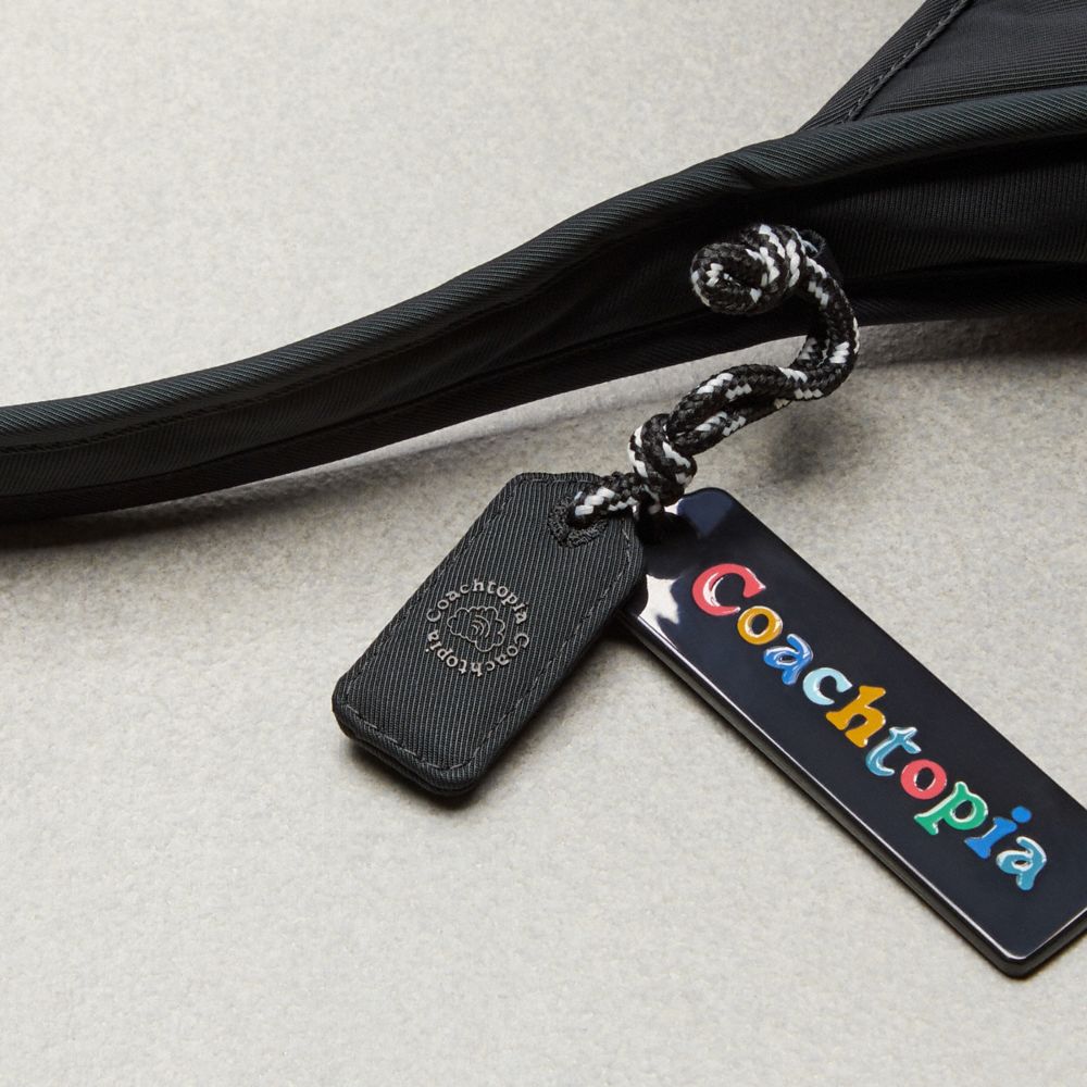 Black Coach Coachtopia Loop Ergo Bag With Cloud Quilting | COH865109