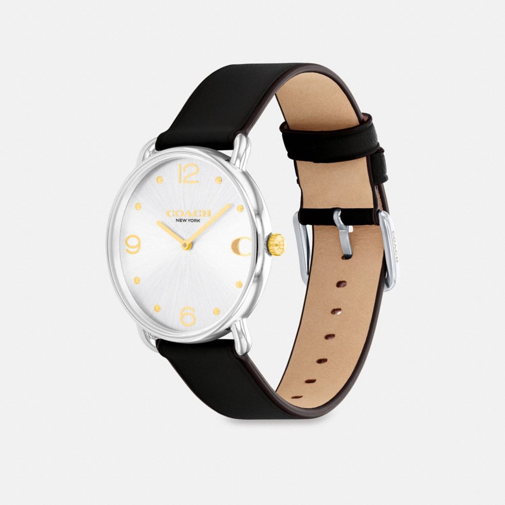 Black Coach Elliot Watch, 36 Mm | COH866233