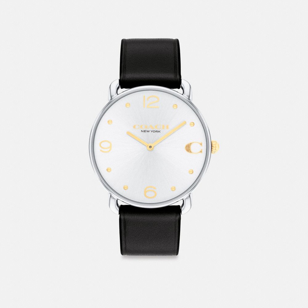 Black Coach Elliot Watch, 36 Mm | COH866233