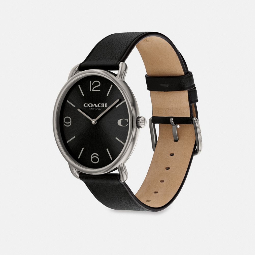 Black Coach Elliot Watch, 41 Mm | COH866959