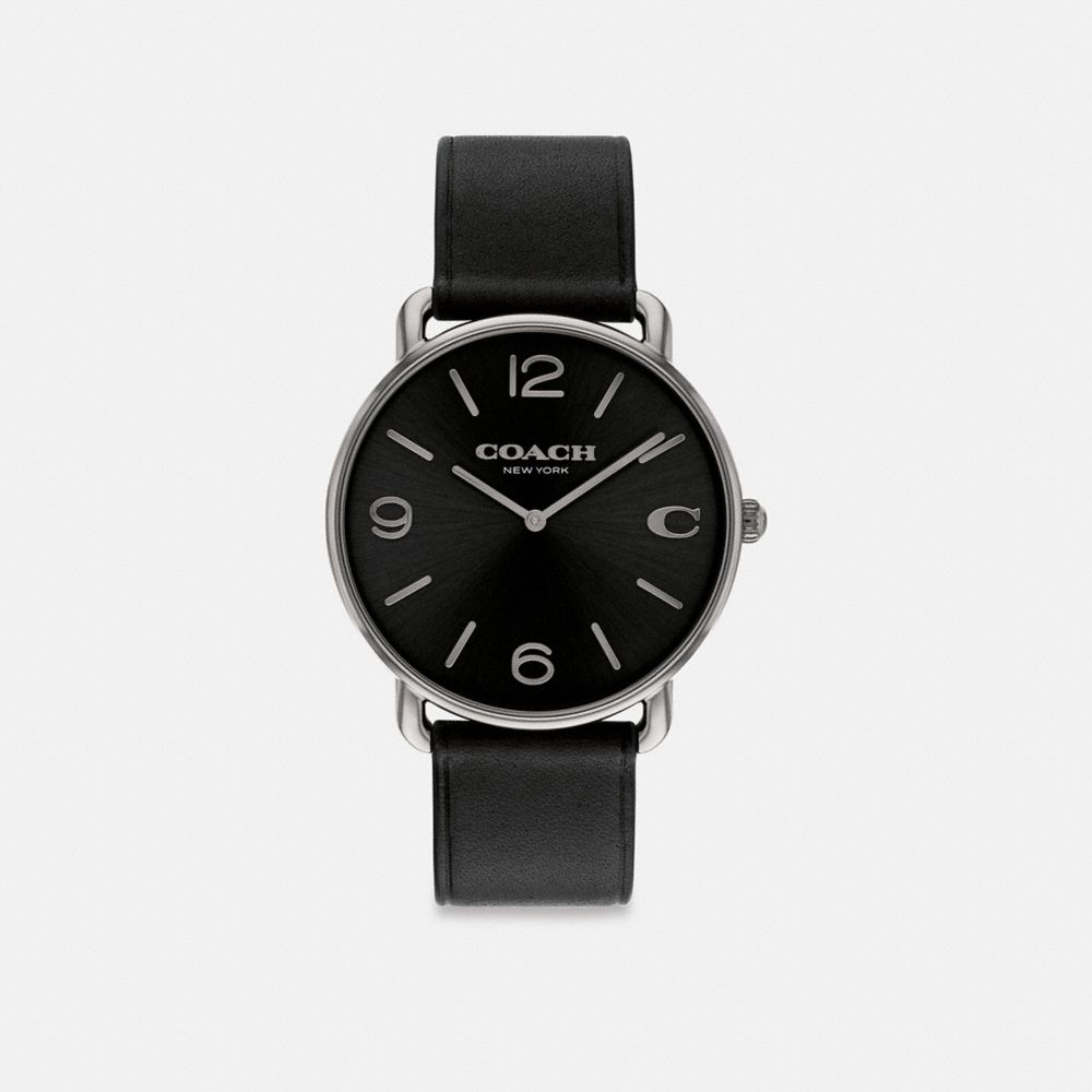 Black Coach Elliot Watch, 41 Mm | COH866959