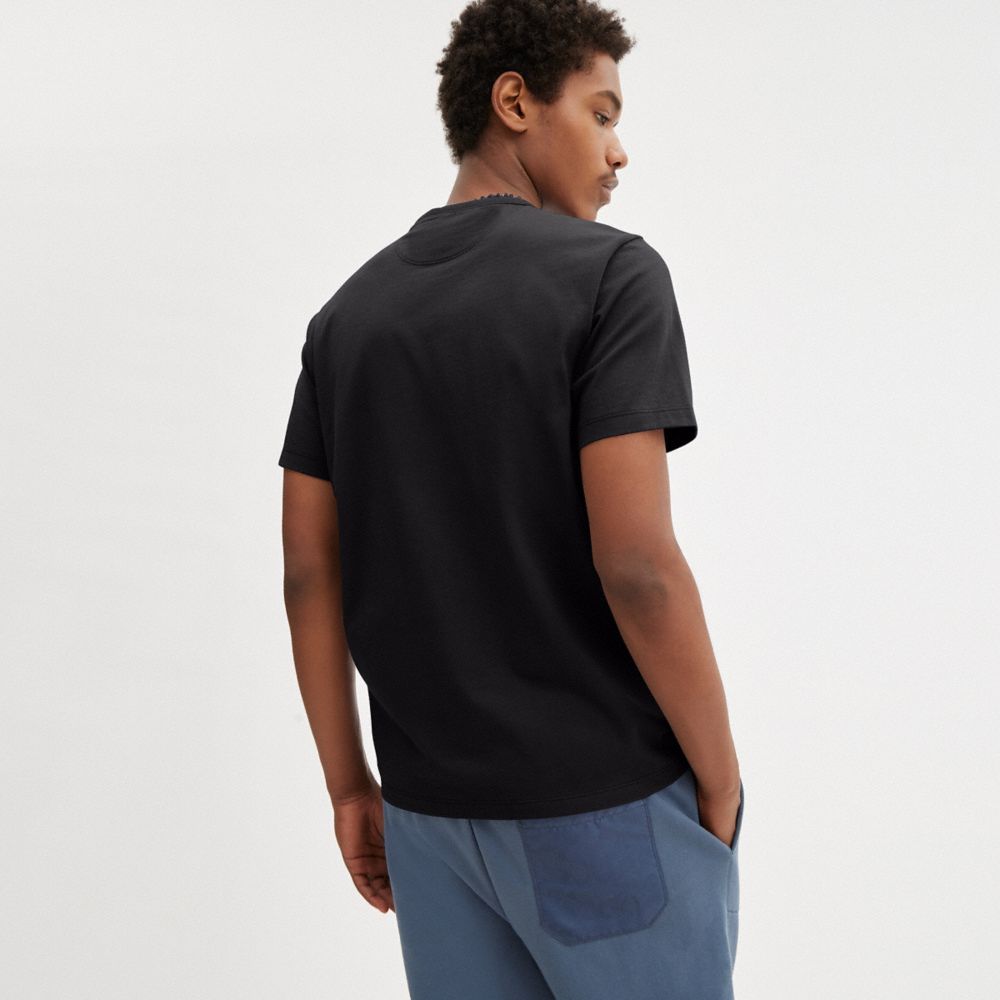 Black Coach Essential T Shirt | COH866914
