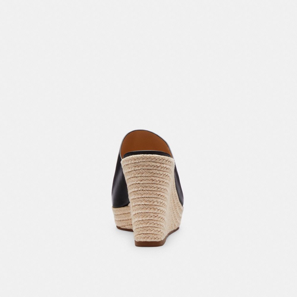 Black Coach Gloria Wedge | COH865872