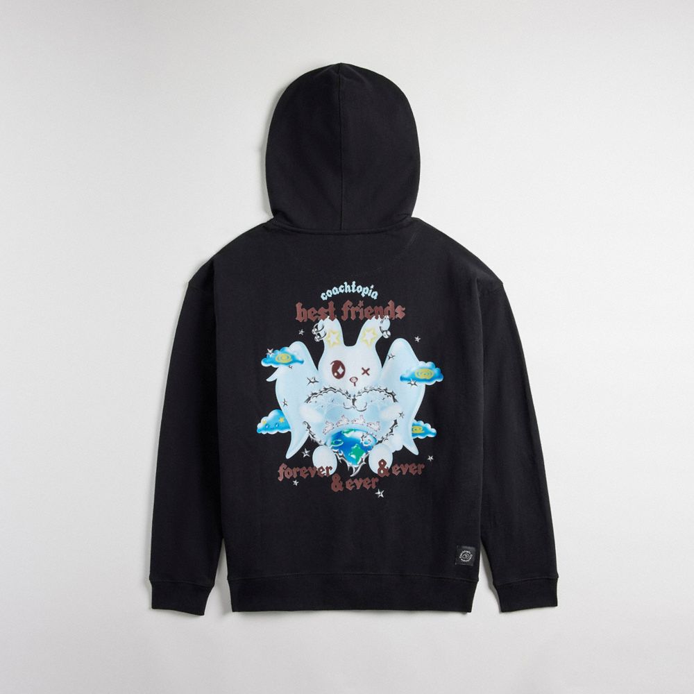 Black Coach Hoodie: Best Friends Bunny | COH866894