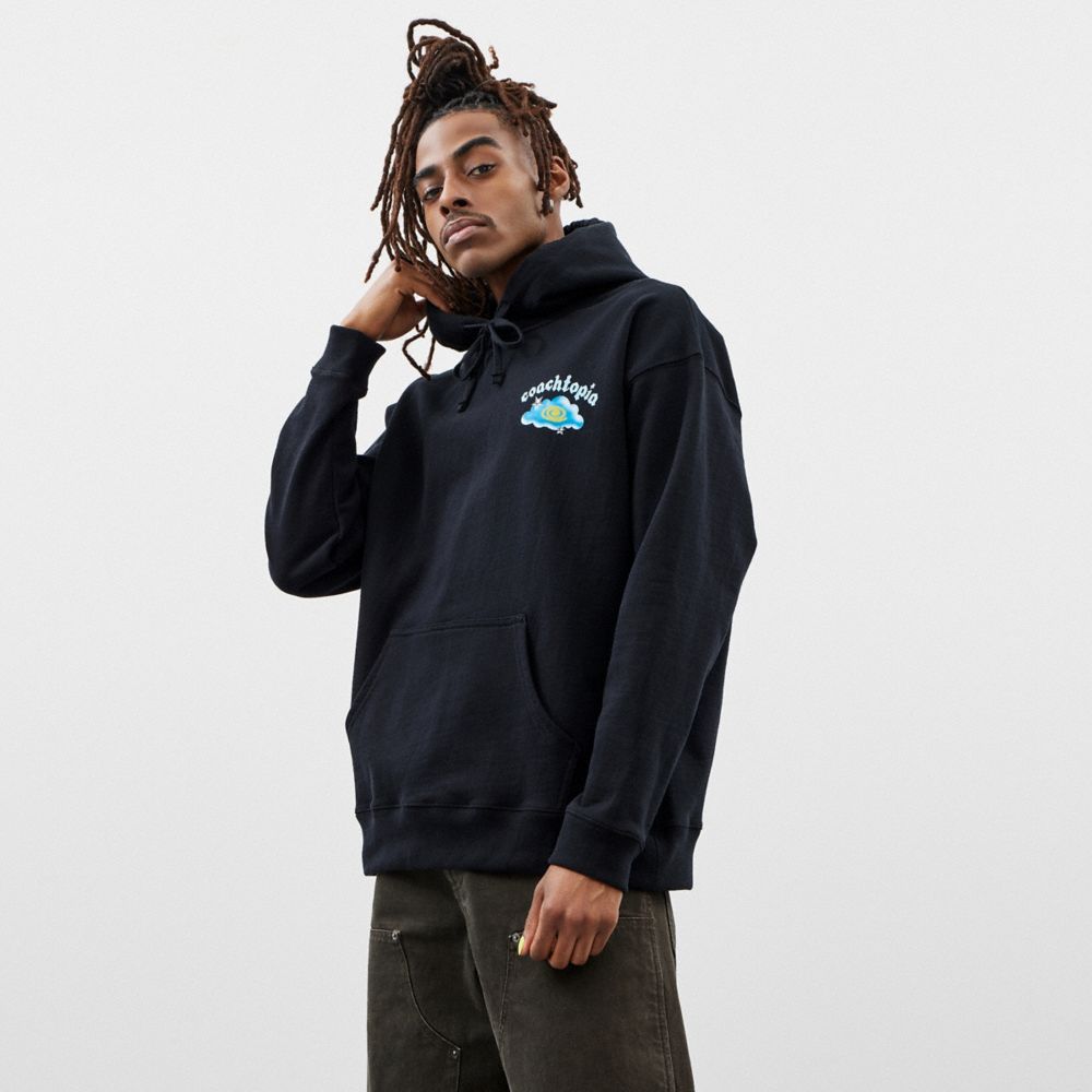 Black Coach Hoodie: Best Friends Bunny | COH866894