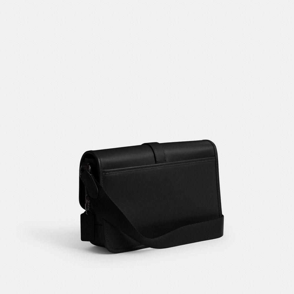 Black Coach League Messenger Bag | COH866616