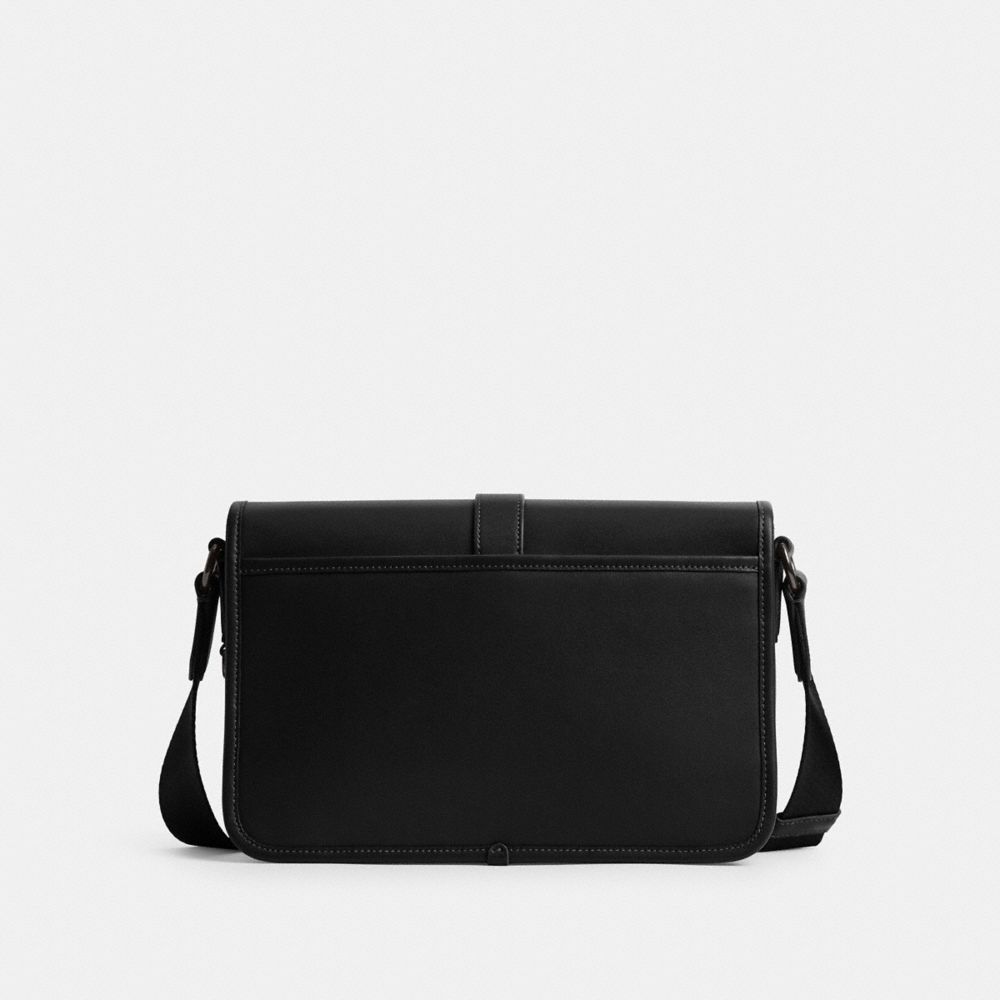 Black Coach League Messenger Bag | COH866616
