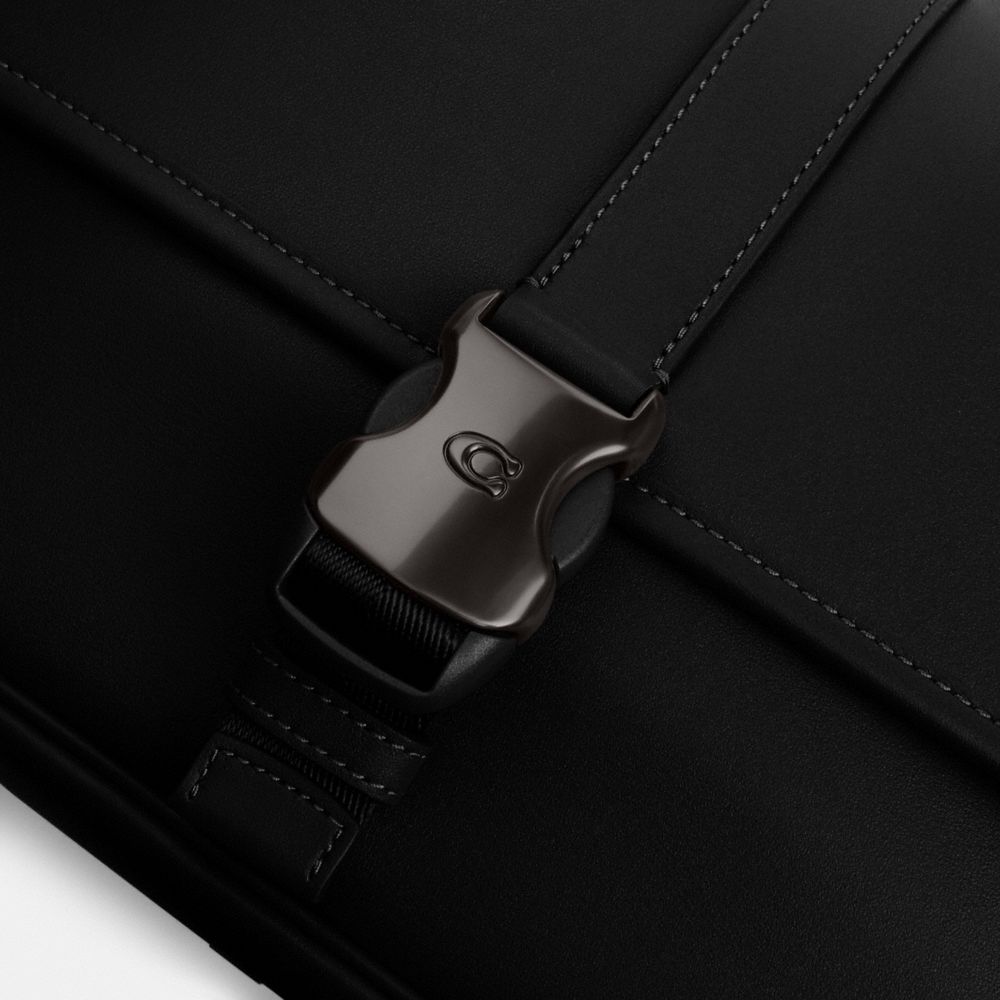 Black Coach League Messenger Bag | COH866616