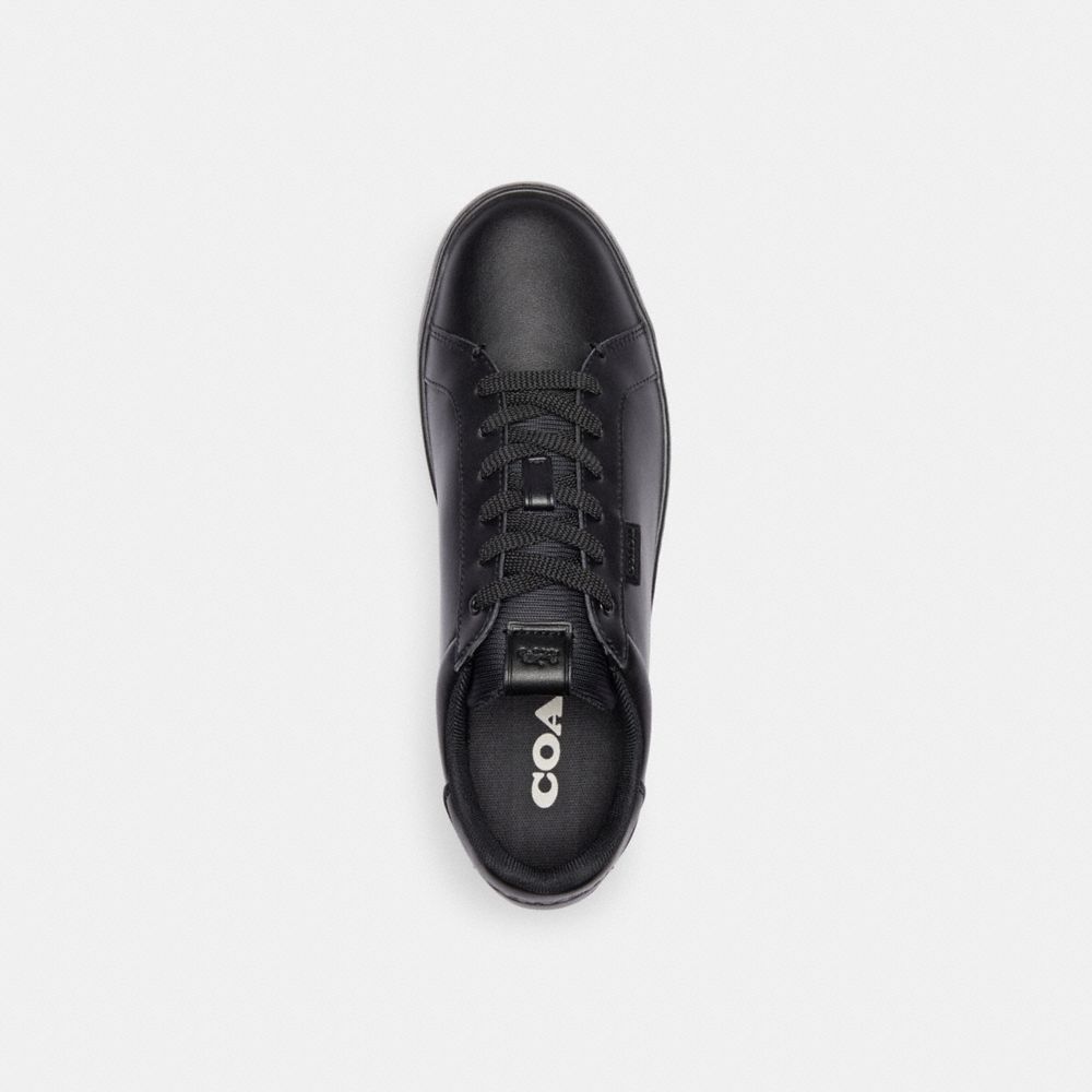 Black Coach Lowline Low Top Sneaker | COH866787