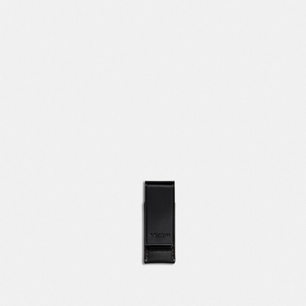 Black Coach Money Clip | COH866741
