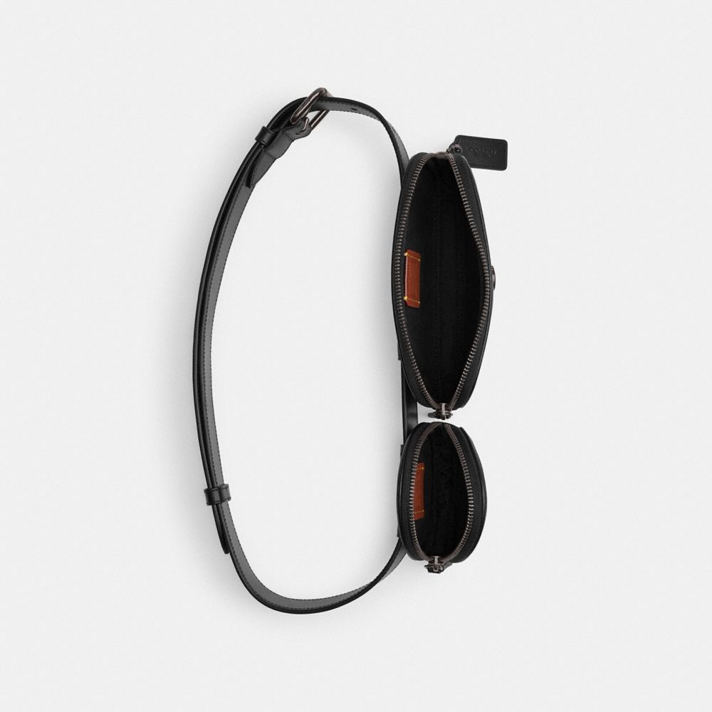Black Coach Multi Pouch Belt Bag | COH866681