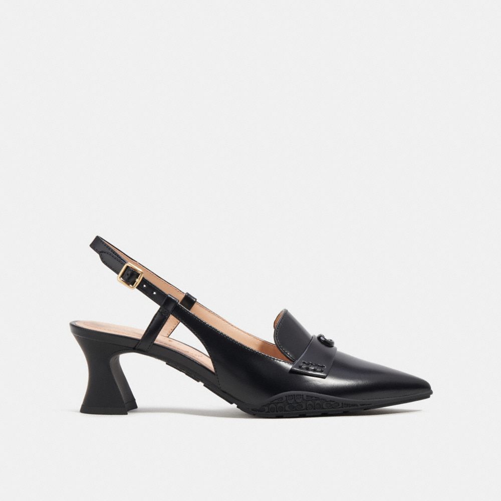 Black Coach Nikola Hybrid Slingback | COH865742