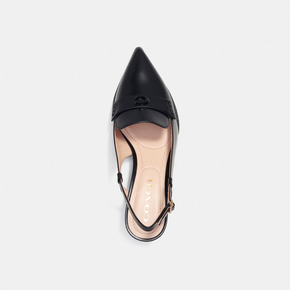 Black Coach Nikola Hybrid Slingback | COH865742