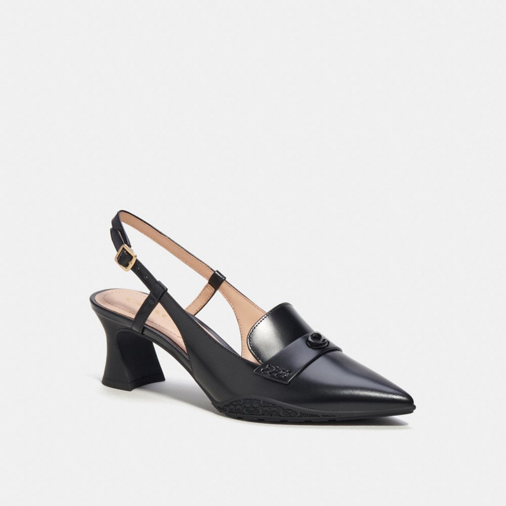 Black Coach Nikola Hybrid Slingback | COH865742