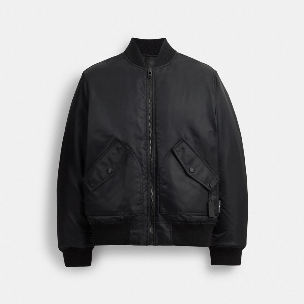 Black Coach Reversible Ma 1 Jacket | COH866860