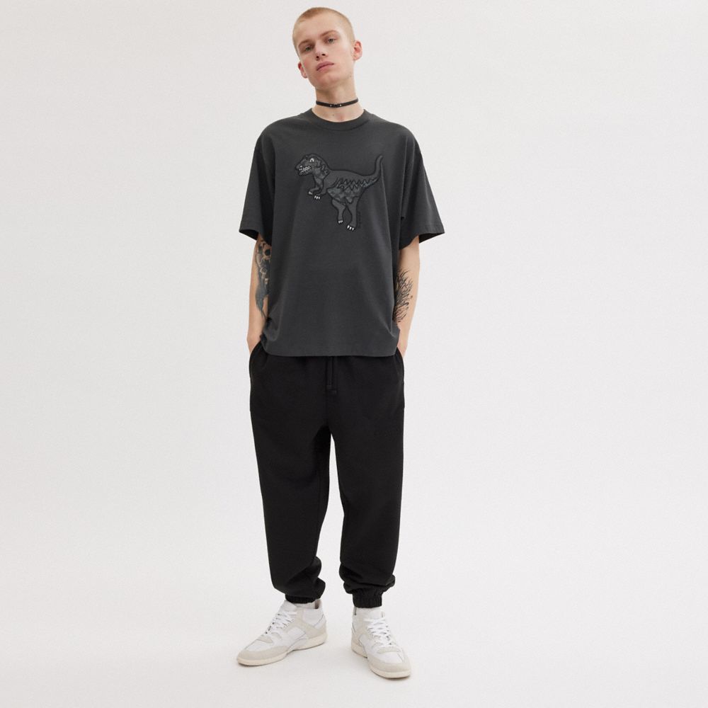 Black Coach Rexy T Shirt | COH866915