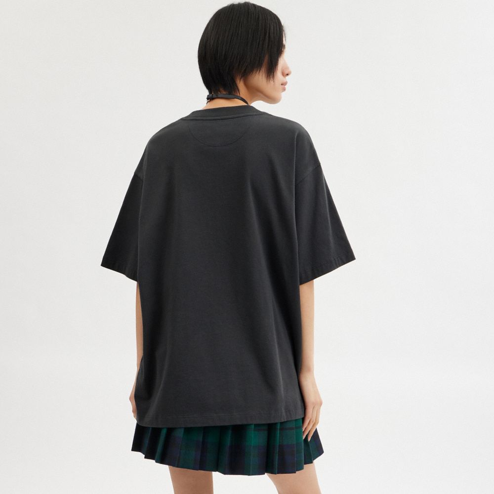 Black Coach Rexy T Shirt | COH866915