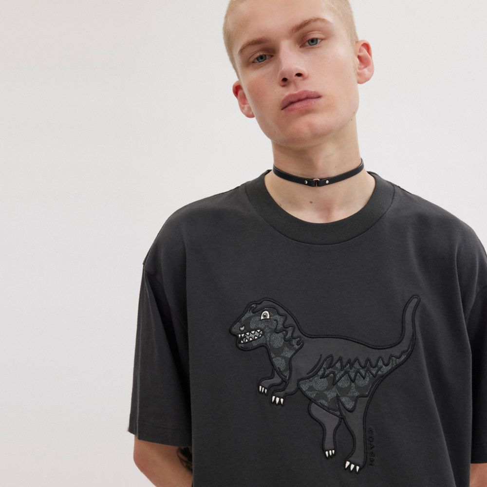 Black Coach Rexy T Shirt | COH866915