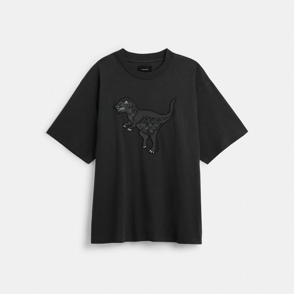 Black Coach Rexy T Shirt | COH866915