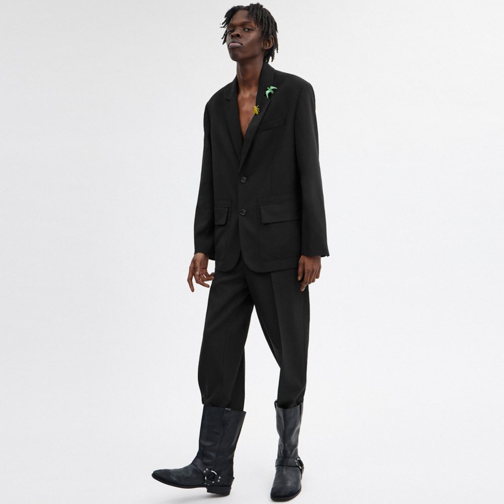 Black Coach Tailored Blazer | COH866876