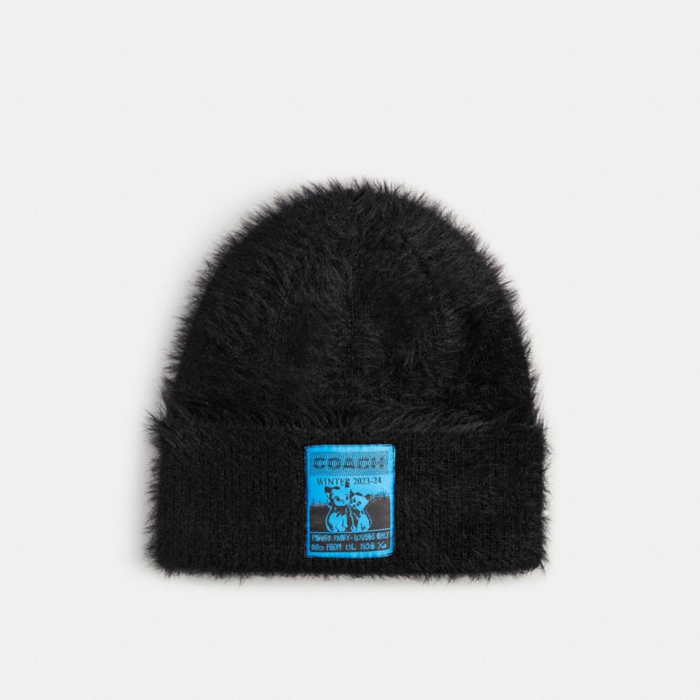 Black Coach The Lil Nas X Drop Beanie | COH867036