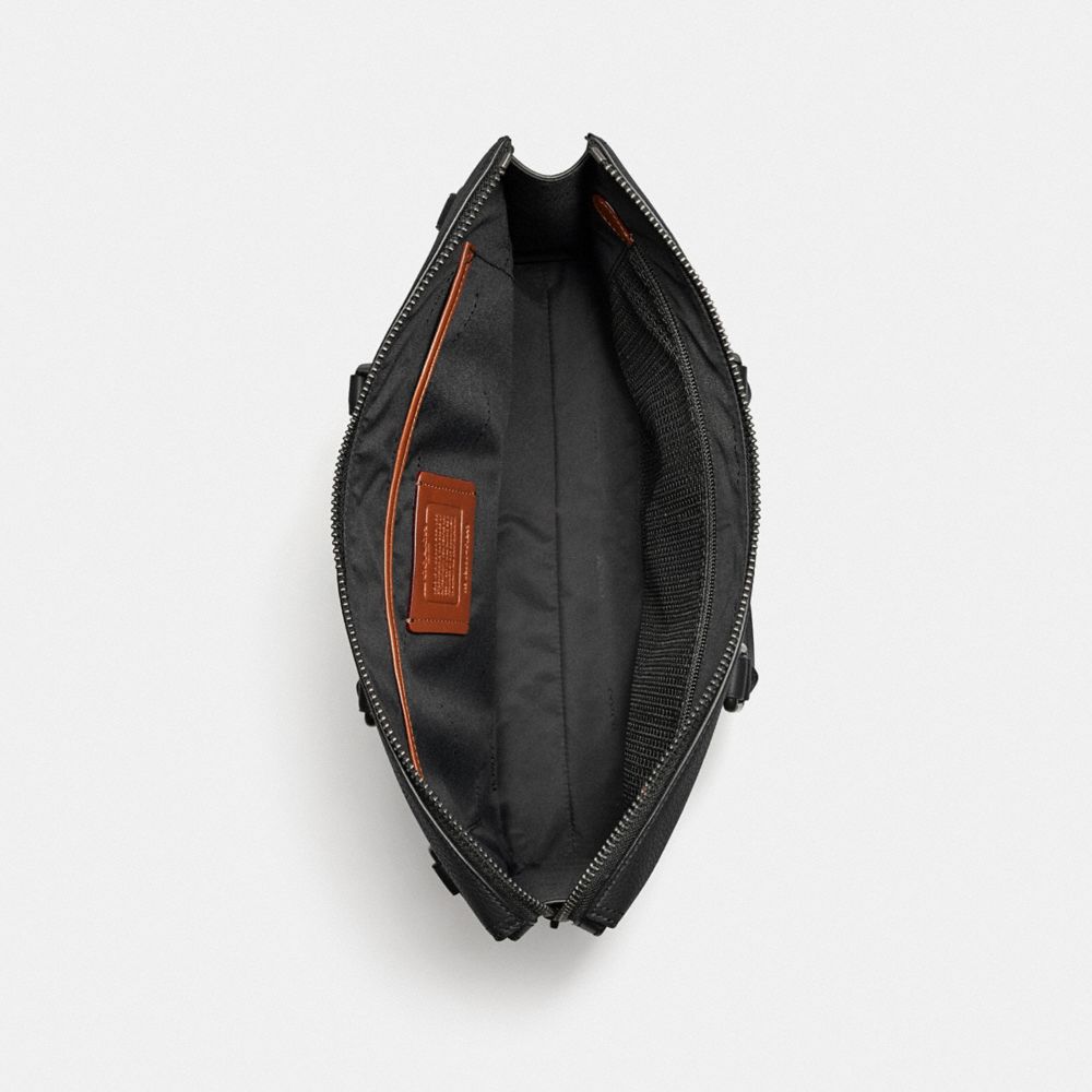 Black Copper/Black Coach Gotham Folio Bag | COH866532