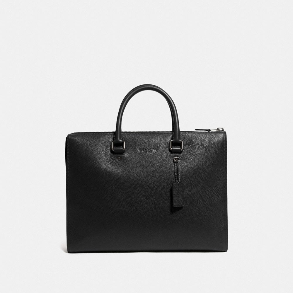 Black Copper/Black Coach Gotham Folio Bag | COH866532
