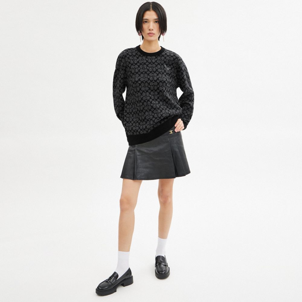 Black Signature Coach Rexy Sweater | COH866889