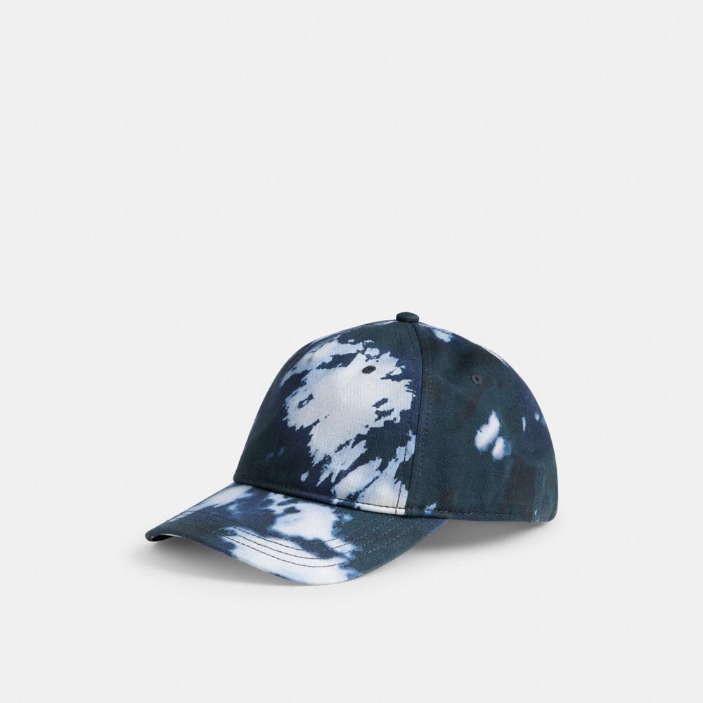 Blue Coach Tie Dye Print Baseball Hat | COH867046