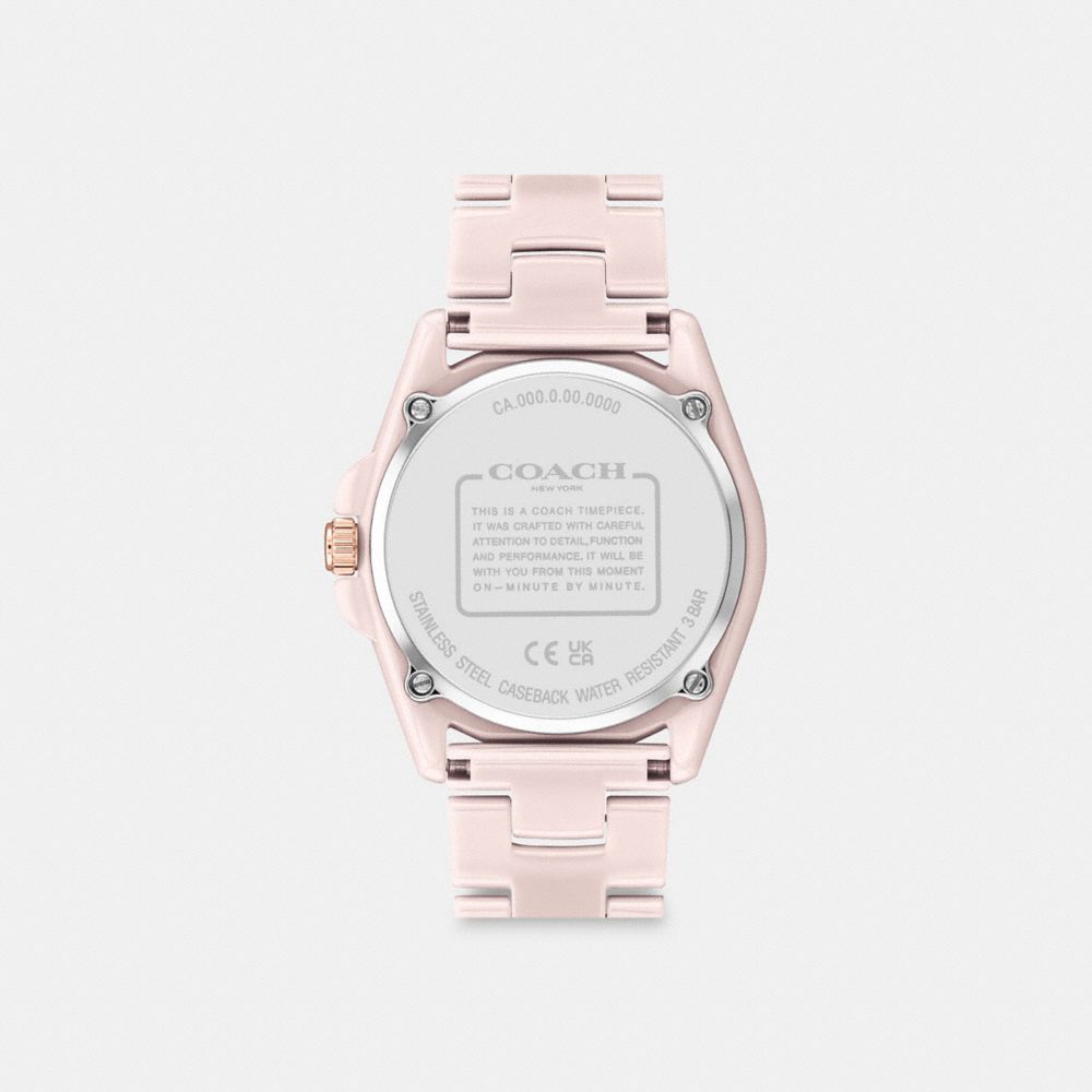 Blush Coach Greyson Watch, 36 Mm | COH866235
