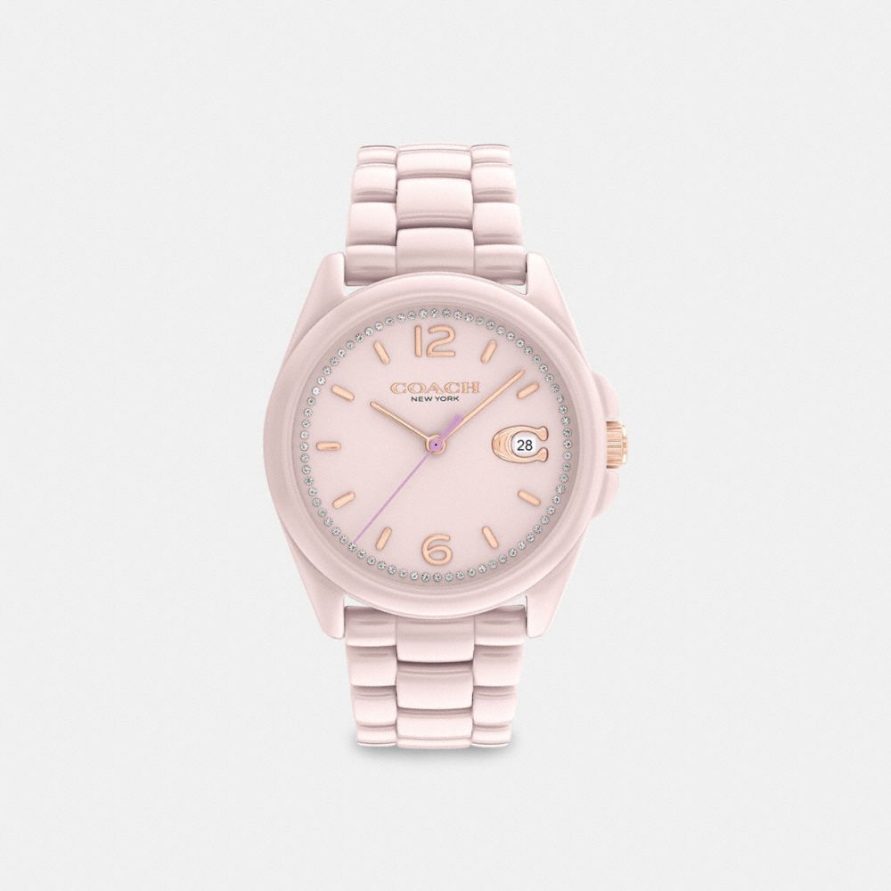 Blush Coach Greyson Watch, 36 Mm | COH866235