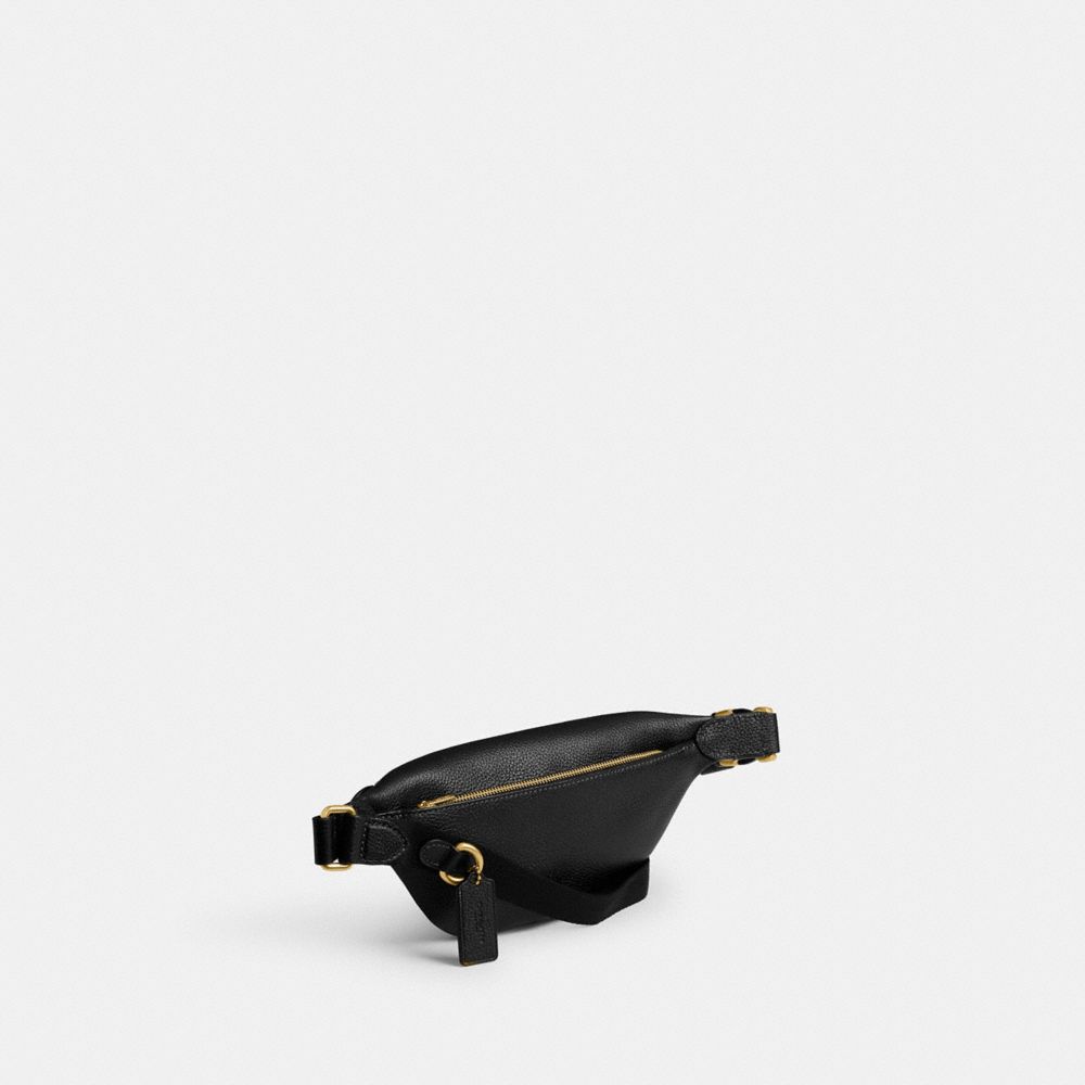 Brass/Black Coach Essential Belt Bag | COH865448