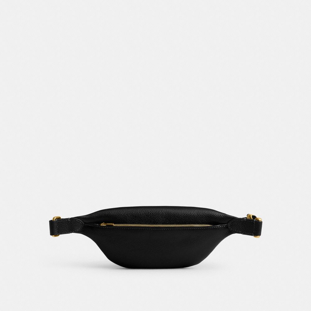 Brass/Black Coach Essential Belt Bag | COH865448