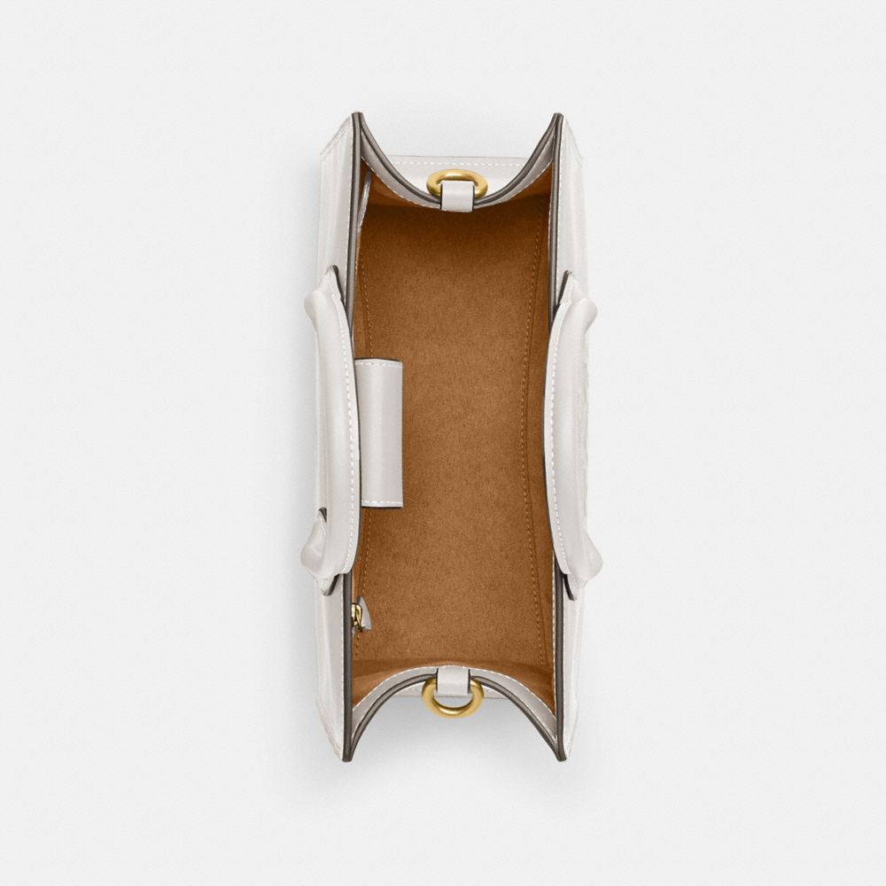Brass/Chalk Coach Ace Tote Bag 26 | COH865047