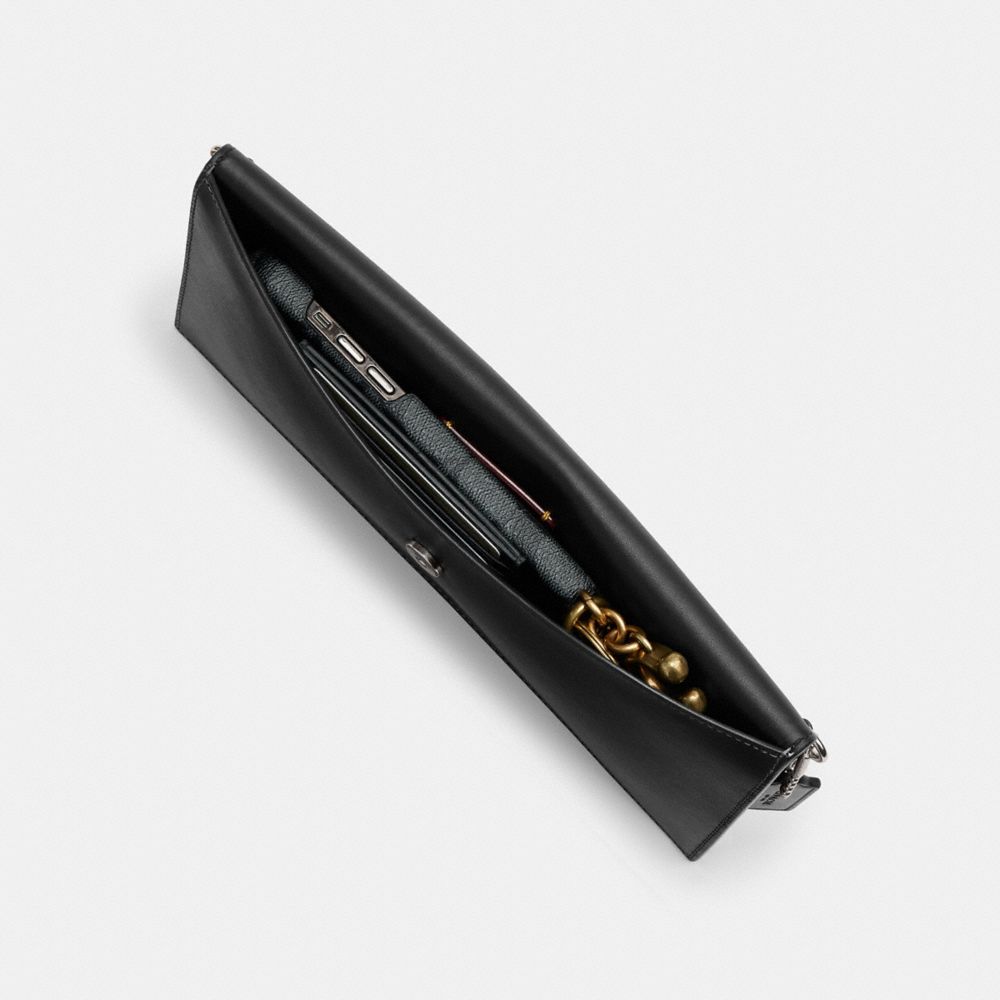 Brass/Chalk Coach Essential Clutch | COH865627