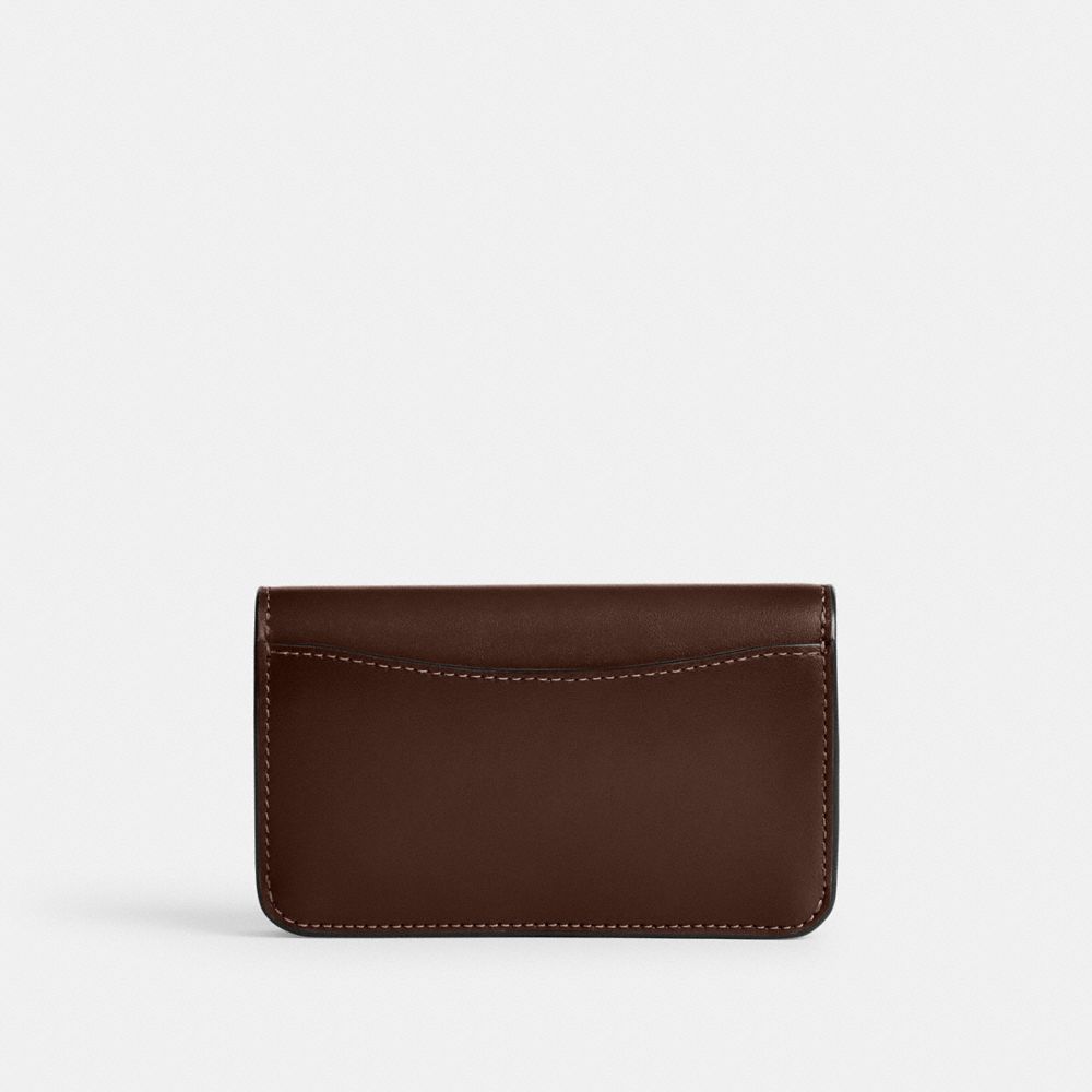 Brass/Maple Coach Essential Slim Card Case | COH865489