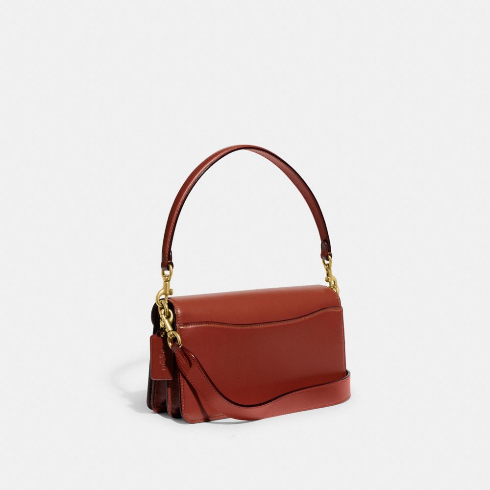 Brass/Tan/Rust Coach Tabby Shoulder Bag 26 In Signature Canvas | COH864895